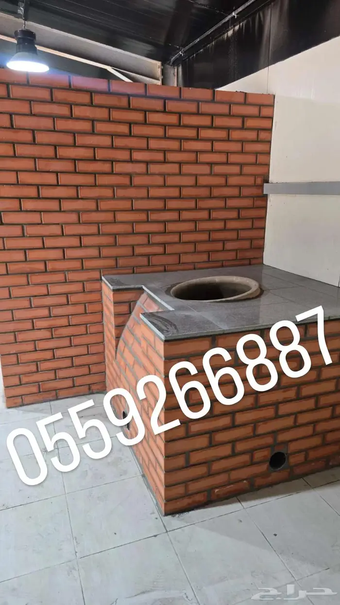 فرن طوب احمر فرن معجنات تنور فخار للخبز شواية طوب احمر قرميد 20
