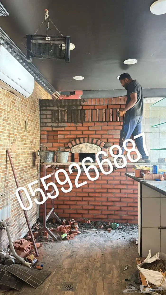فرن طوب احمر فرن معجنات تنور فخار للخبز شواية طوب احمر قرميد 15