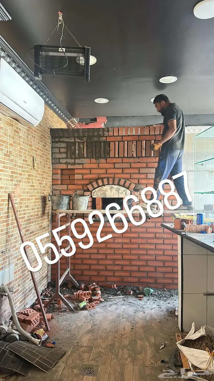 فرن طوب احمر فرن معجنات تنور فخار للخبز شواية طوب احمر قرميد 14