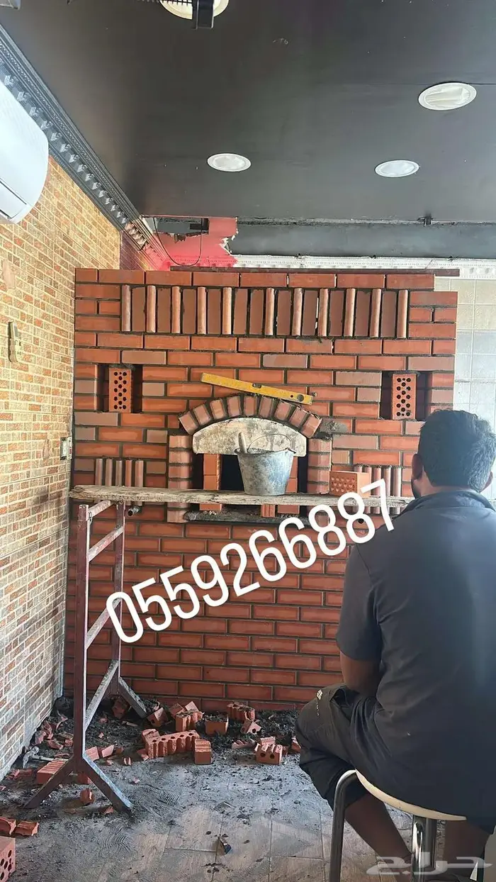 فرن طوب احمر فرن معجنات تنور فخار للخبز شواية طوب احمر قرميد 1