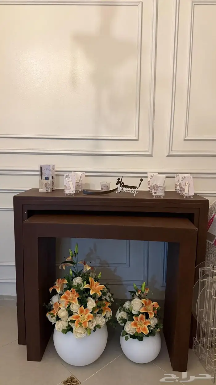 مدخل ديكور اثاث استقبال 1