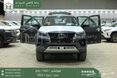 فورتشنر 2.8 دبل رادار رمادي ديزل 2024 اقل كاش واقل تقسيط 13