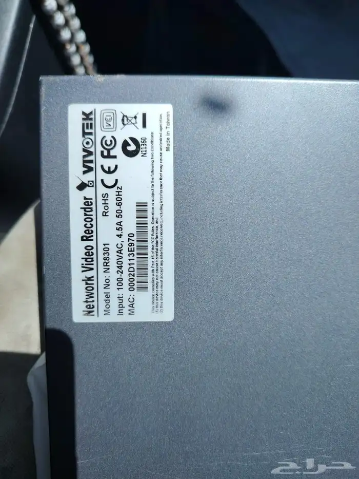 NVR Camera Recorderمسجل كاميرات 8