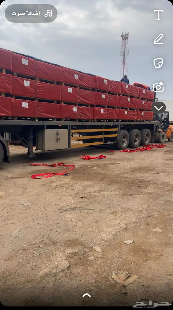 سطحه تريله للنقل البضايع في الرياض الان 2