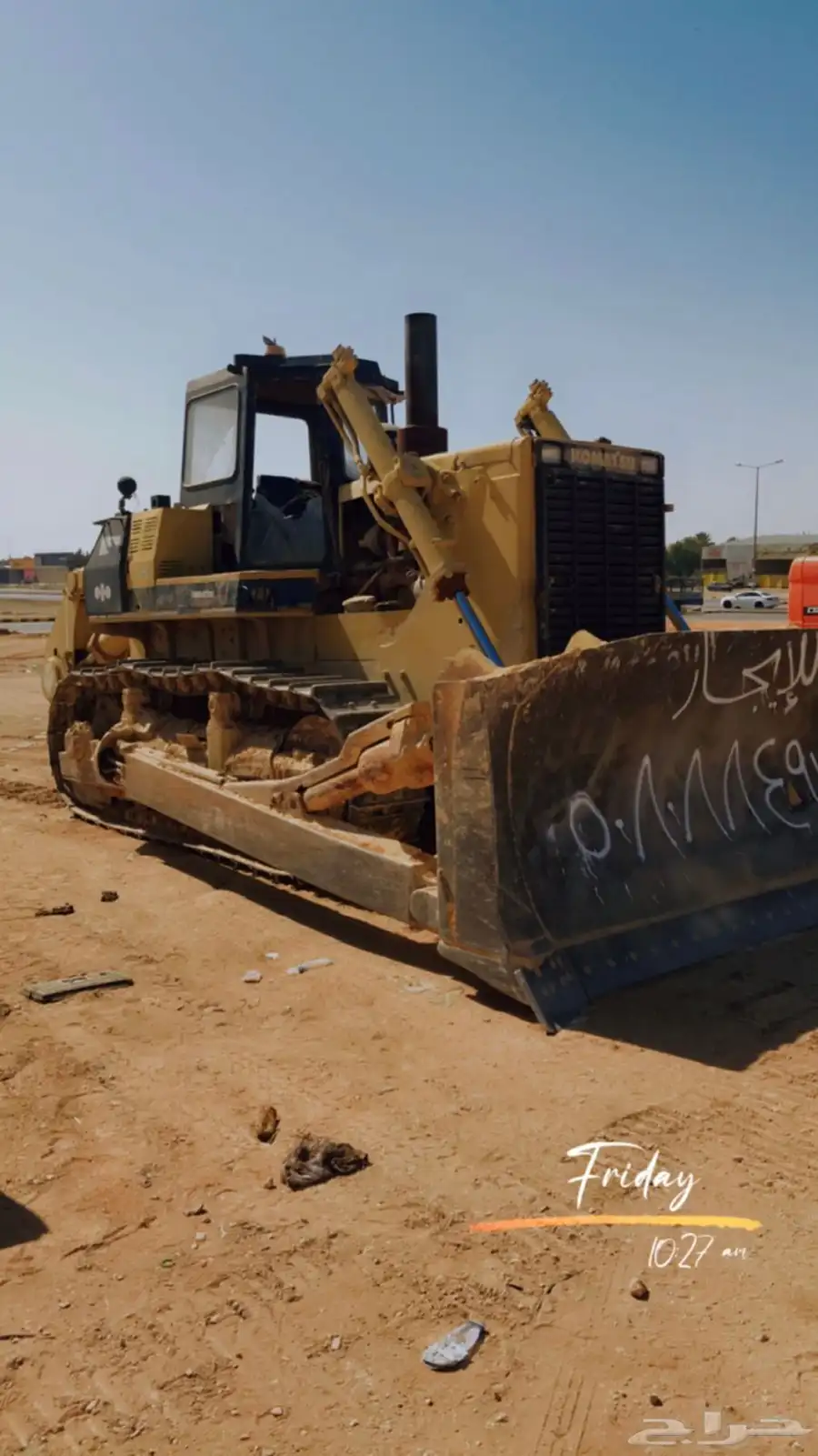 بلدوزر للإيجار rental dozer 1