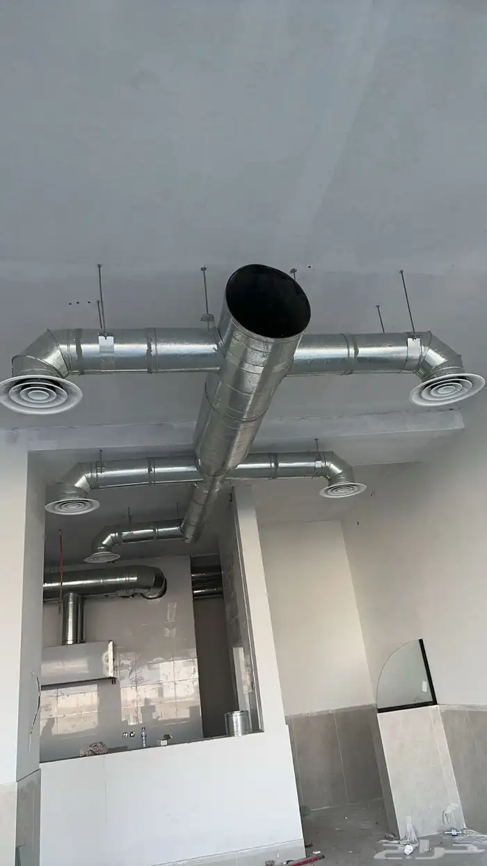 تركيب وتنفيذ وتوريد مكيفات بكج تركيب دكتات حسب مخططات 3