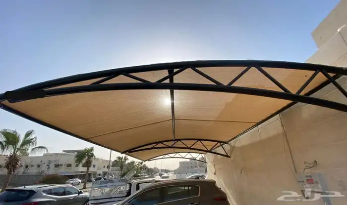 مظلات سيارات مظلات ابل وغنم حسب الطلب 9