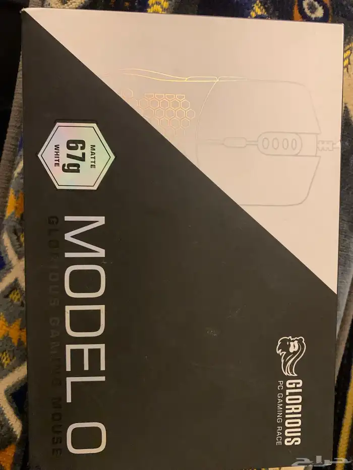 ماوس جلوريس اخو الجديد مع كرتونه موديل o توصيله سلك 4