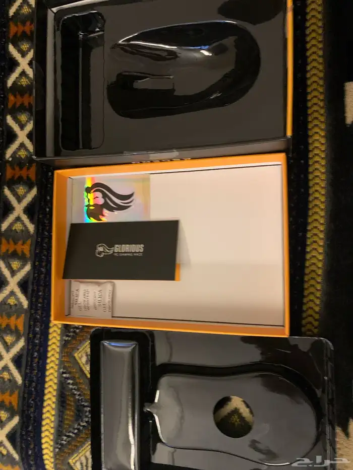 ماوس جلوريس اخو الجديد مع كرتونه موديل o توصيله سلك 5