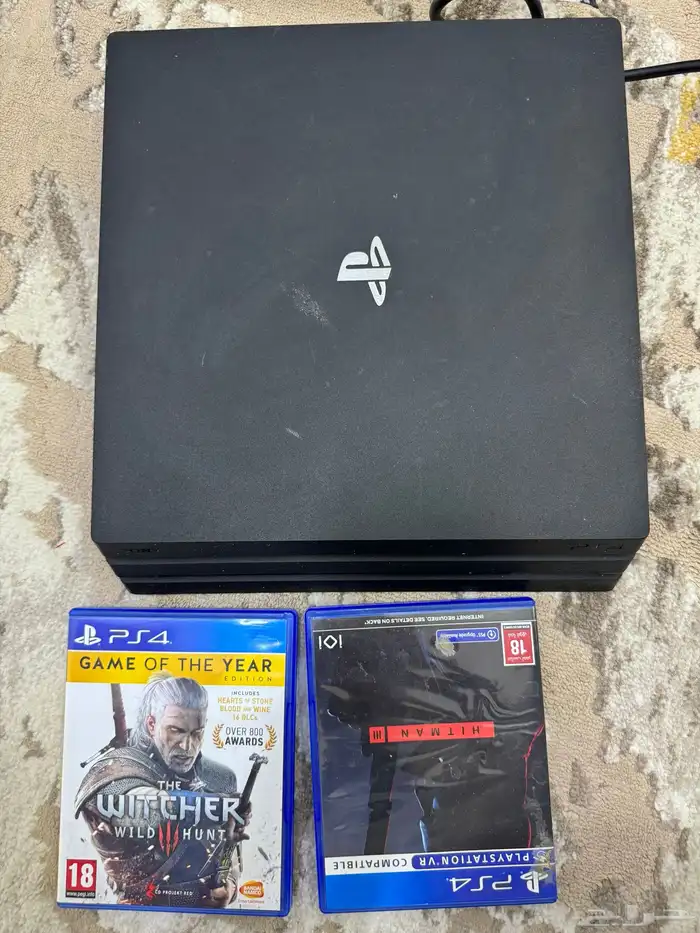 سوني 4 نظيف ماقد انفك أسلاكه اصليه مع شريطين بدون يدين 1