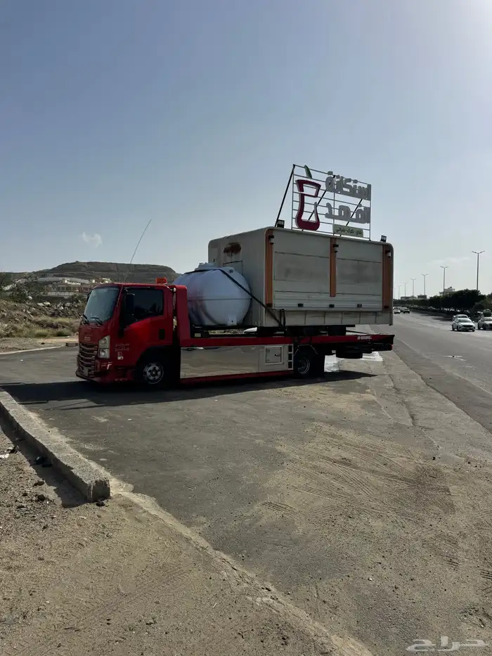 سطحه هيدروليك أبها خميس مشيط لنقل السيارات 4