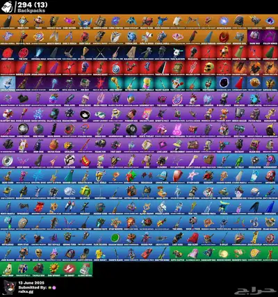 سلام عليكم حساب فورت معه اكس كريتوس والحساب عرق والسعر ناار 3