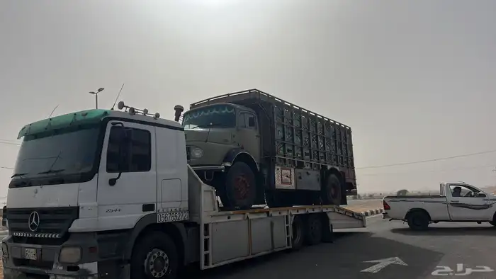 مسقس مكرة سحب لنقل المعدات المتعطله 2