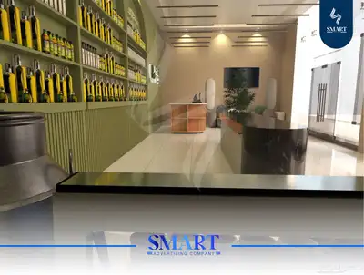تصميم داخلي 3D للمشاريع والأنشطه التجاريه 6