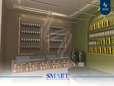 تصميم داخلي 3D للمشاريع والأنشطه التجاريه 4