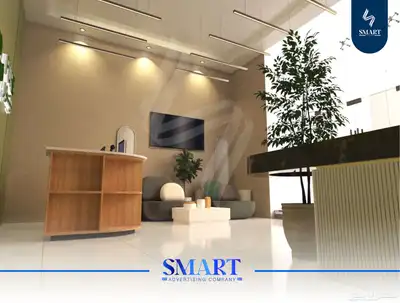 تصميم داخلي 3D للمشاريع والأنشطه التجاريه 3