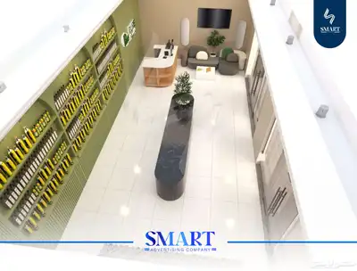 تصميم داخلي 3D للمشاريع والأنشطه التجاريه 8