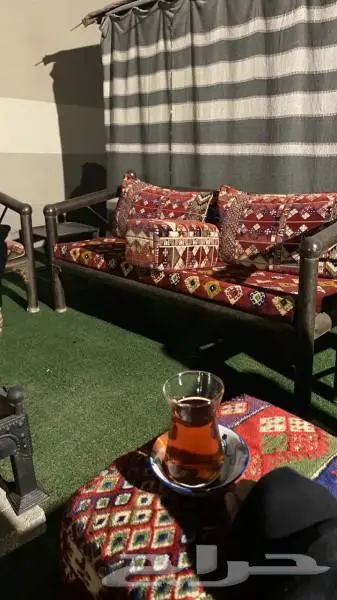 استراحه بخيمة للايجار اليومي بالدمام  الفرسان 0