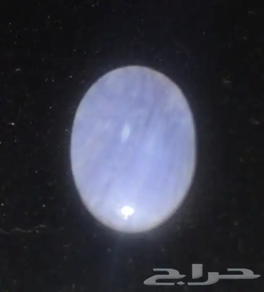 حجر عقيق حليبي نادر يماني بشهادة المختبر 0