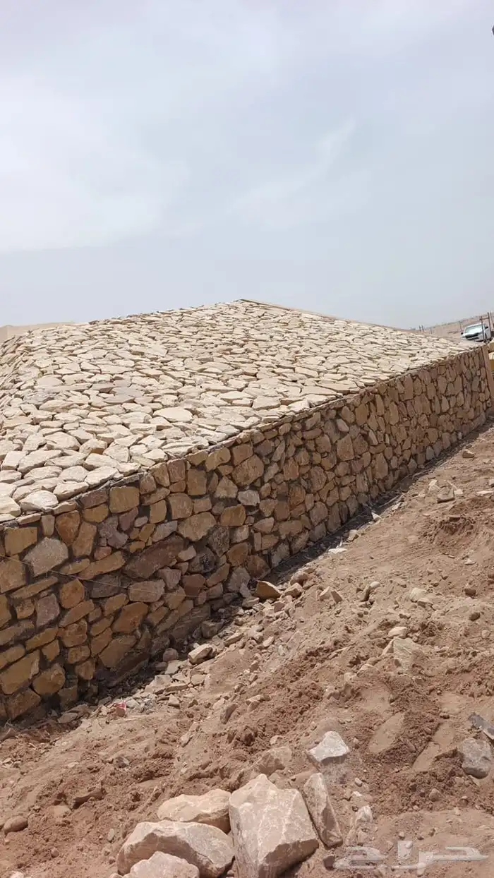 اعمال حجر ربراب وتدبيش اعمال بحيرات للامطار وبحيرات تبخير 1