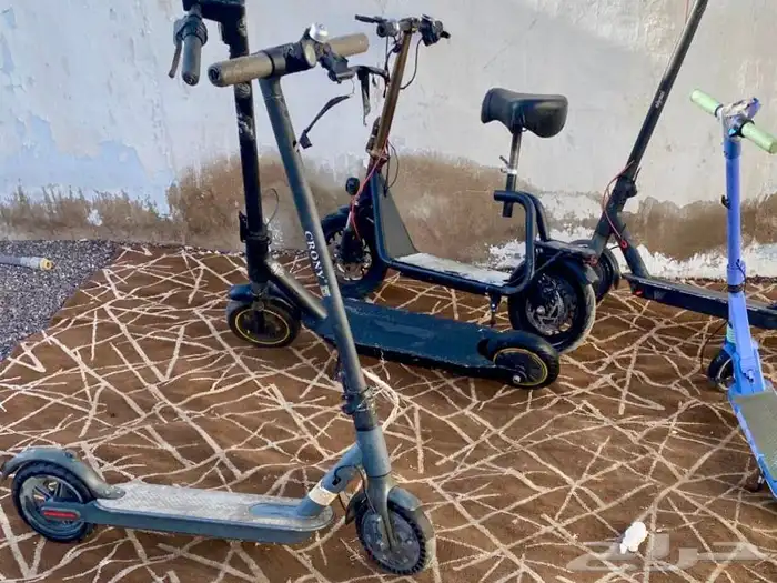 سكوترات كهربائية على الشرط والتجربه 3