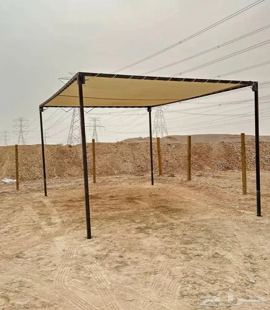 مظلات ابل غرف خشب 2