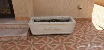 أحواض زرع اسمنت شكل مستطيل 2