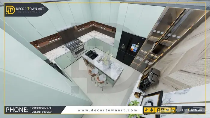 تصميم شقق سكنية وفيلات سكنية ومحلات تجارية 6