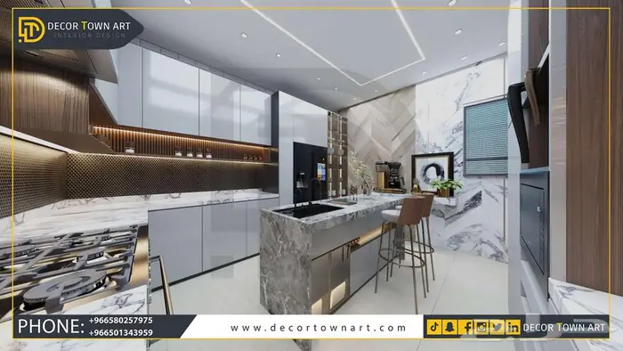 تصميم شقق سكنية وفيلات سكنية ومحلات تجارية 13