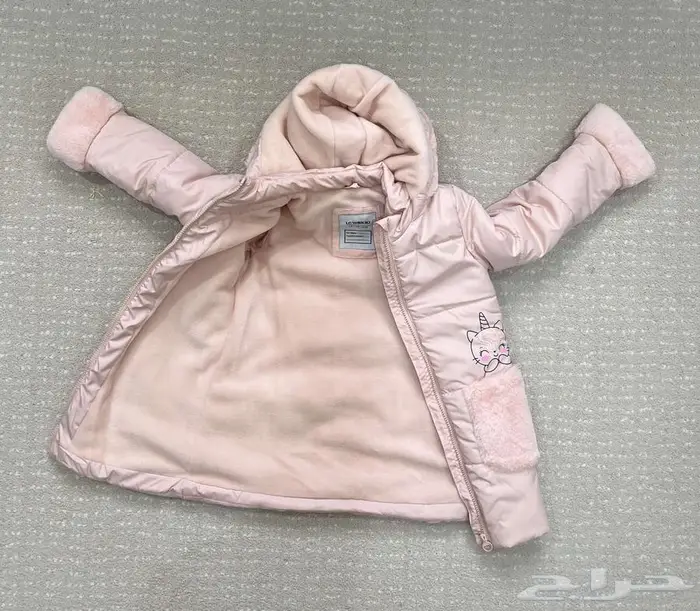 جاكيت بناتي اللون وردي - ماركة Jacket LC Waikiki 3