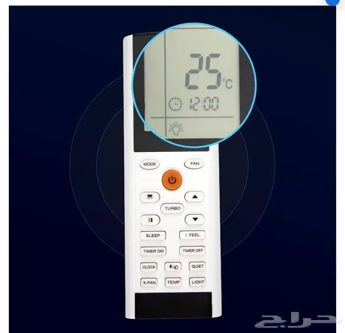 ريموت انوان عالمي مع معظم مكيفات YAC1FB 1