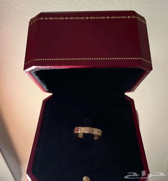 خاتم LOVE كارتير اصلي 0