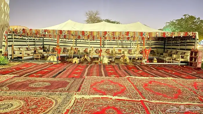 قهوجي وتأجيرخيام و جلسات تراثيه ومدخل استقبال طاولات طعام 17