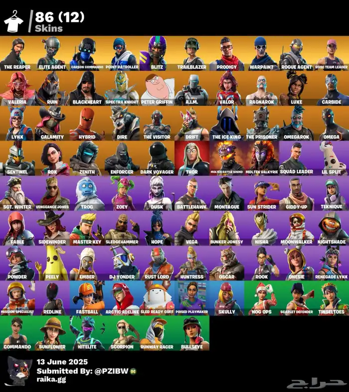 حساب فورت نايت انباع 0