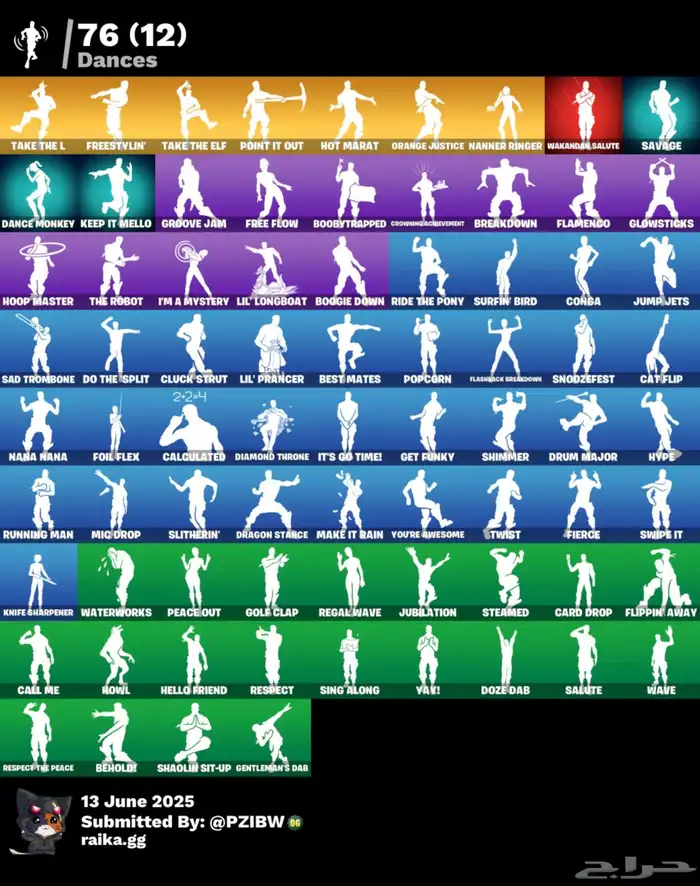 حساب فورت نايت انباع 3