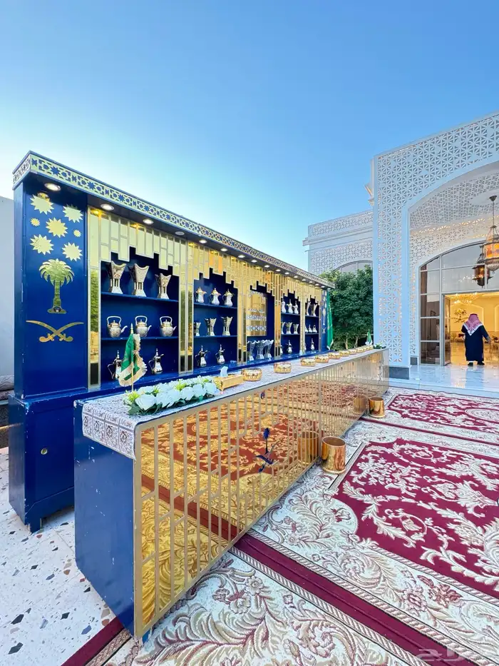 ركن ضيافة كنتر استقبال عربيه مهيلة الفخامة 4