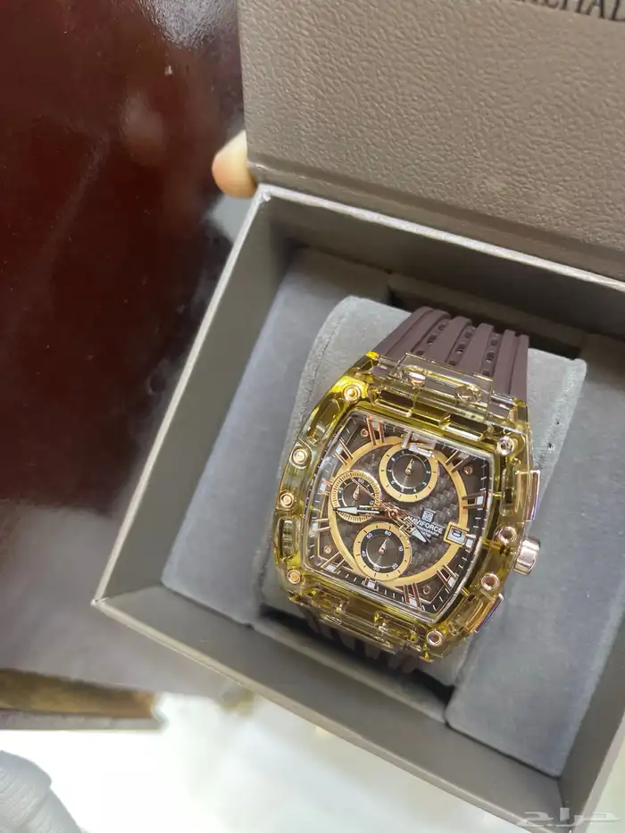 ساعة رجالي ماركة 4