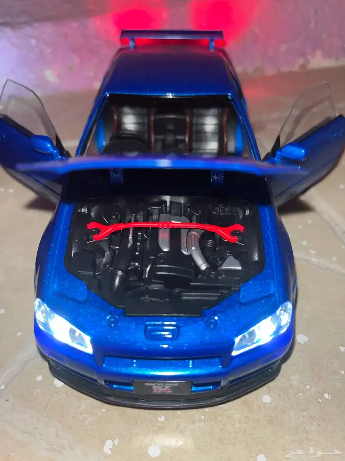 مجسم نااادر R34 سيارة سكاي لاين 12