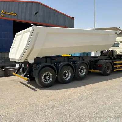 صندوق قلاب ثلاث محاور وزن 6600كلغ 25