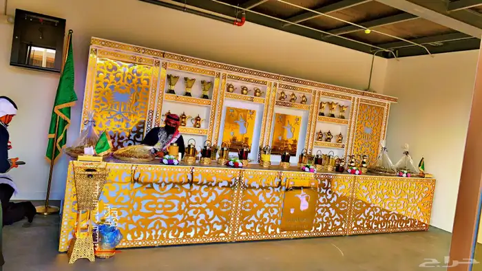 ركن ضيافة كنتر استقبال عربيه مهيلة الفخامة 8