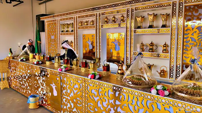 ركن ضيافة كنتر استقبال عربيه مهيلة الفخامة 9