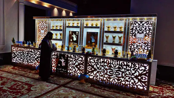 ركن ضيافة كنتر استقبال عربيه مهيلة الفخامة 2