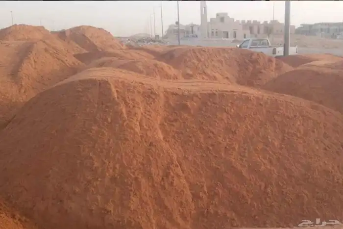 رمل أحمر صافي للبيع مع التوصيل 0