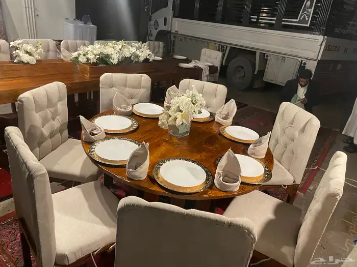 قهوجي وتأجيرخيام و جلسات تراثيه ومدخل استقبال طاولات طعام 11