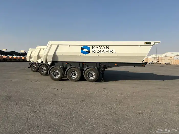 صندوق قلاب ثلاث محاور وزن 6600كلغ 20