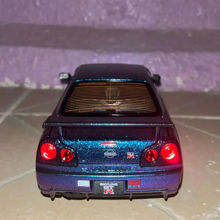 مجسم نااادر R34 سيارة سكاي لاين 6