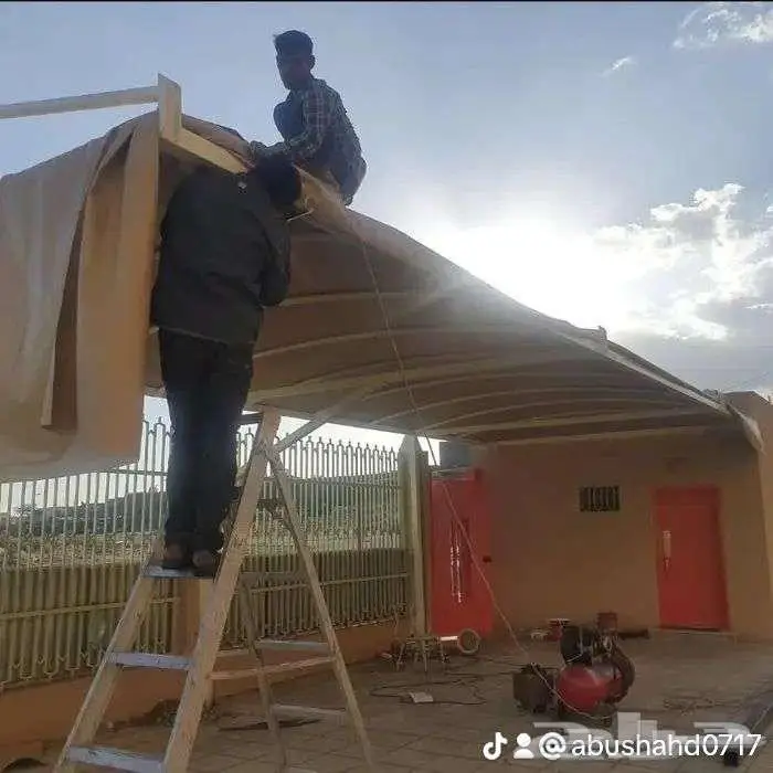 حداد ورشة حدادة مظلات سواتر 30