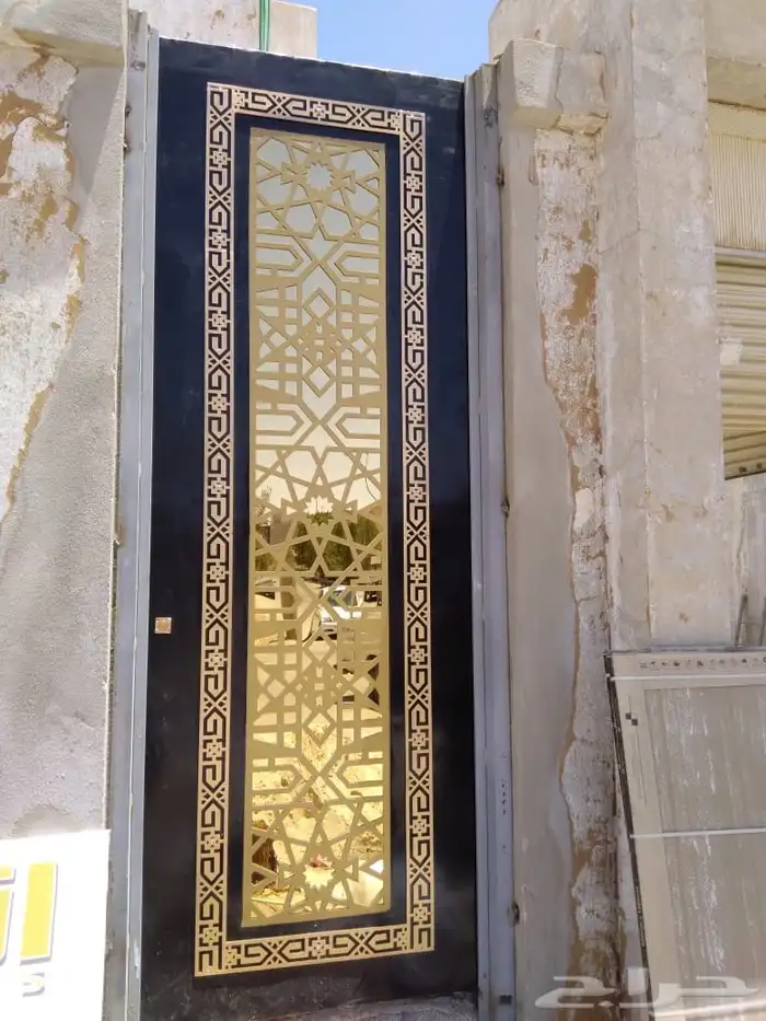 درابزين زجاج ابواب معدنية درابزين ستيل 20
