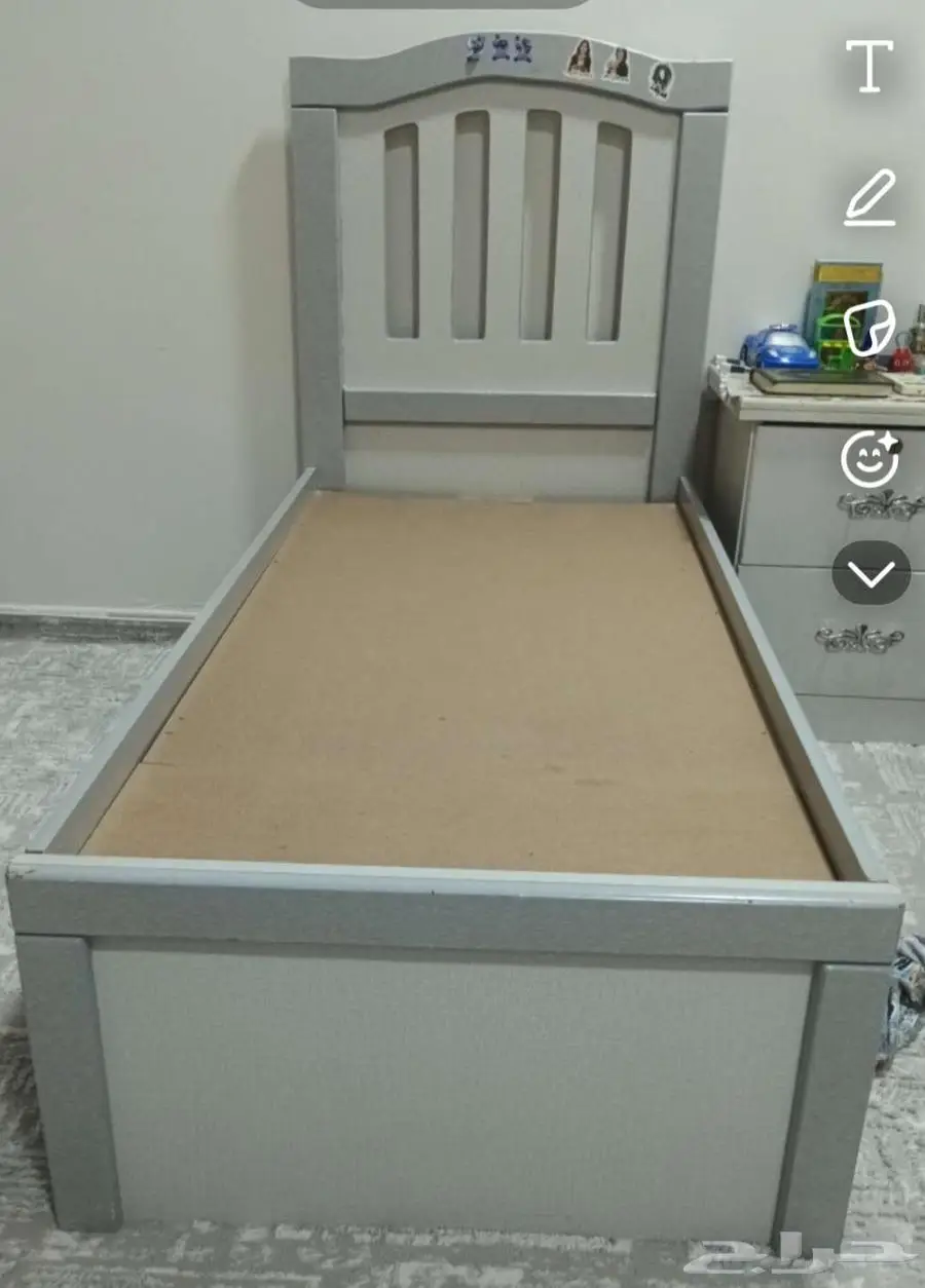 سرير مفرد. مقاس 150 75 0