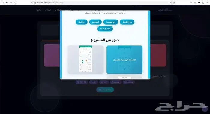 مطور مواقع وتطبيقات 3